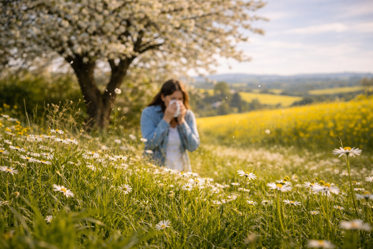 Medizinisches Qigong bei Heuschnupfen: Übungen zur Stärkung von Lunge und Immunsystem.